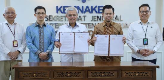 Kemnaker - Huawei Perkuat Sinergi Pengembangan SDM melalui Pendidikan Vokasi dan Industri
