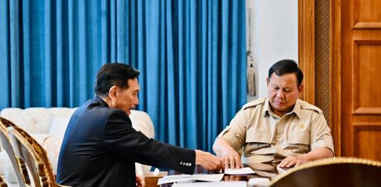 Presiden Prabowo Terima Ketua DEN, Bahas Ketahanan Ekonomi Nasional dan Strategi Antisipasi Global