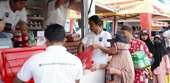 Dharma Jaya Siapkan 1.416 Titik Bazar untuk Permudah Akses Protein Hewani
