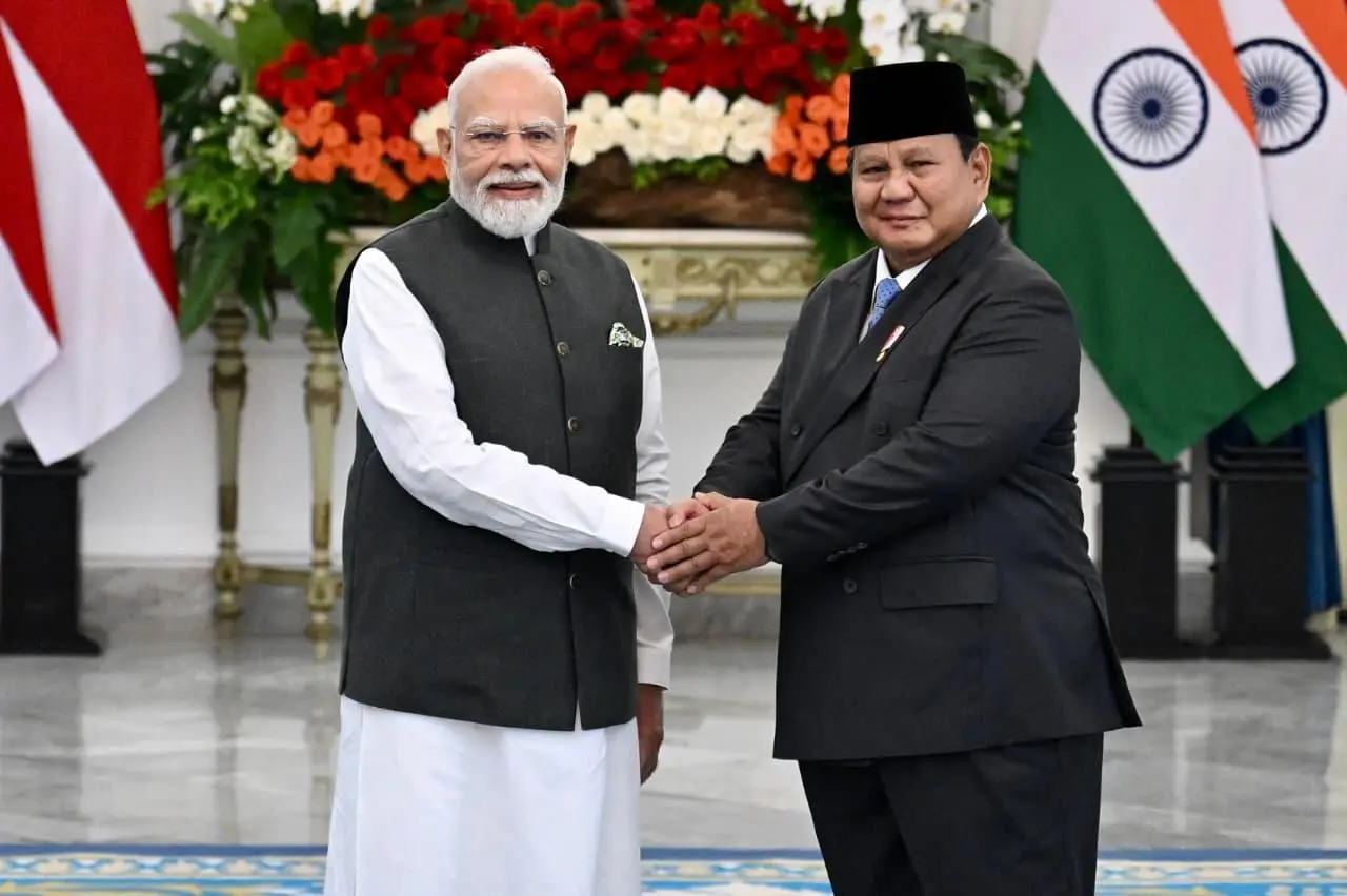 Presiden Prabowo Tegaskan Indonesia-India Bersatu Jaga Perdamaian Dunia dan Perkuat Stabilitas Indo-Pasifik