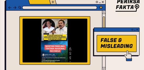 [SALAH] Hoaks Kejagung Tetapkan Luhut Tersangka Kasus Korupsi Batu Bara