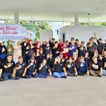 Kelurahan Cilangkap Gelar Halal Bihalal di Waduk Batu Licin