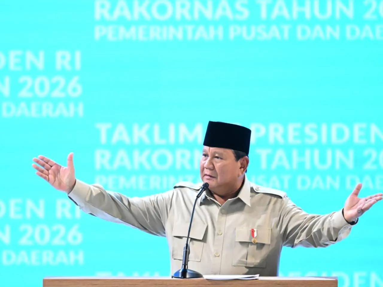 Presiden Prabowo: Kepemimpinan Adalah Pengabdian, Bukan Kepentingan Pribadi