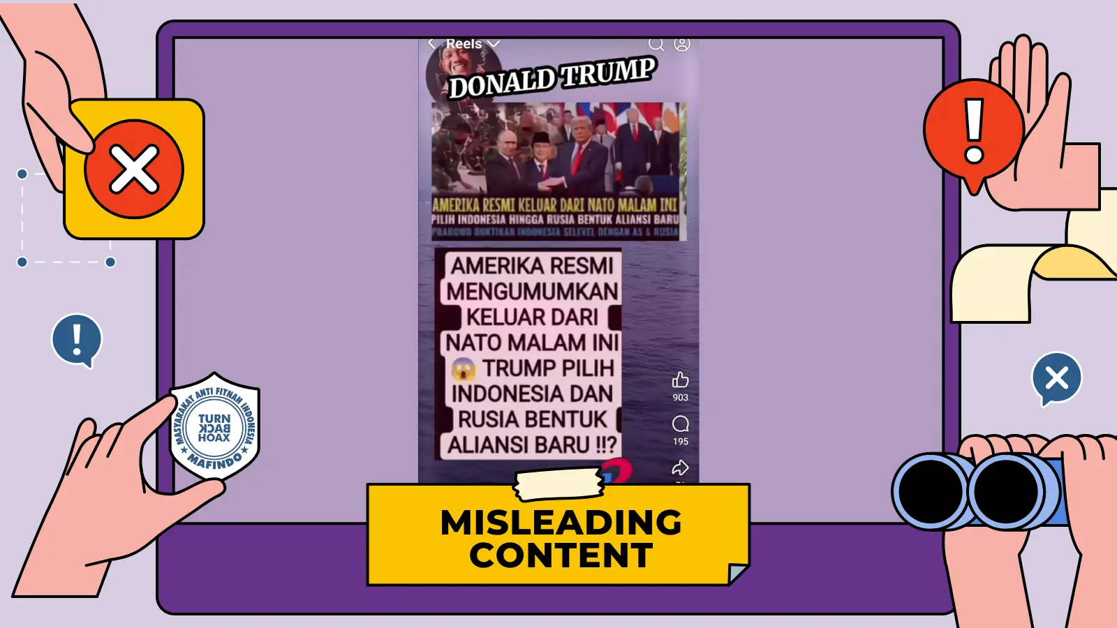 [SALAH] AS Keluar dari NATO, Trump Pilih Indonesia dan Rusia Bentuk Aliansi Baru