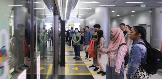 MRT Lakukan Penyesuaian Akses Pintu Masuk Stasiun Bundaran HI dan Dukuh Atas