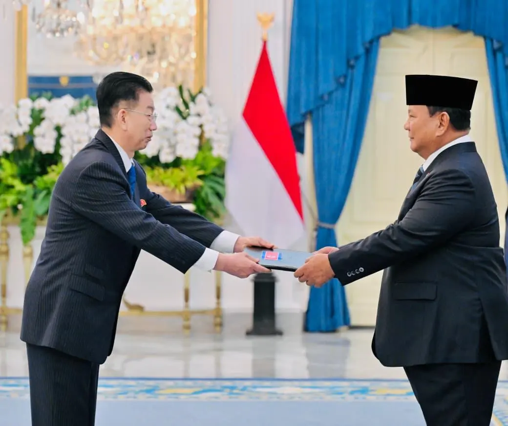 Presiden Prabowo Terima Surat Kepercayaan Sembilan Duta Besar Negara Sahabat