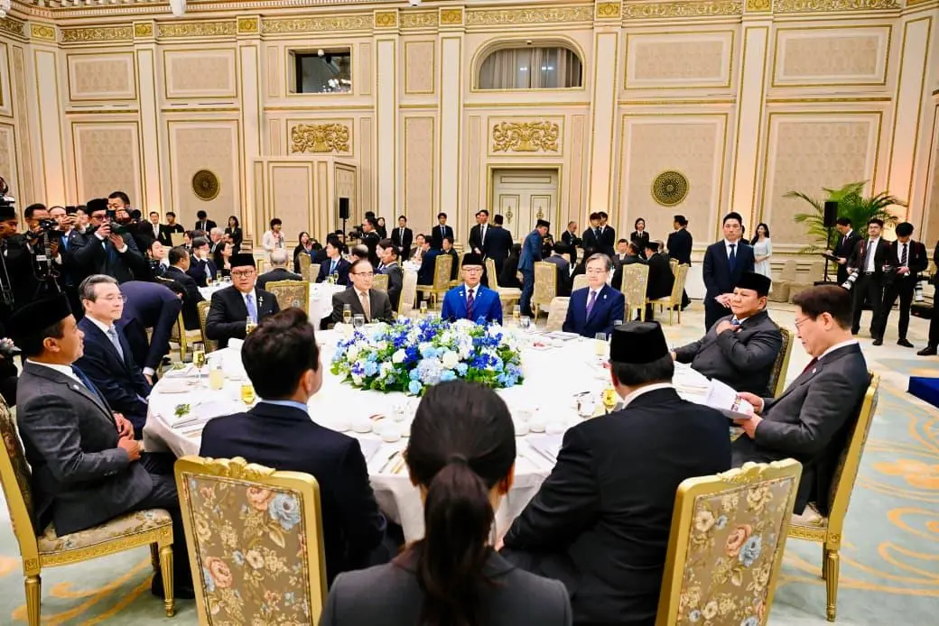 Jamuan Kenegaraan di Blue House, Presiden Prabowo Tegaskan Persahabatan Indonesia–Republik Korea