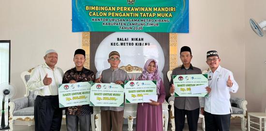 LAZISKU Lampung Salurkan Tanda Kasih untuk Guru Honorer dan Guru Ngaji