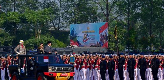 Hari Bhayangkara Ke-80, Presiden Prabowo: Polri Harus Selalu Hadir Melindungi, Melayani, dan Mengabdi kepada Rakyat