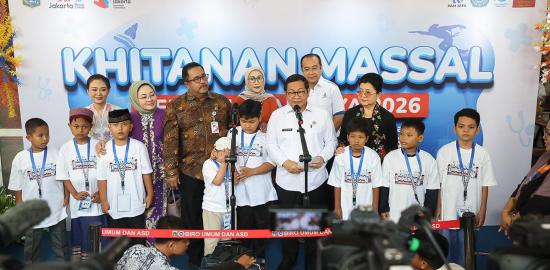 Pecahkan Rekor MURI, 2.445 Anak Ikuti Khitanan Massal PAM Jaya