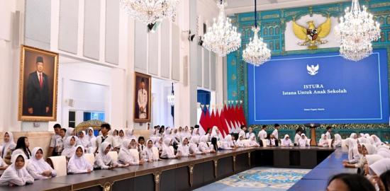 Ketika Program Istana untuk Sekolah Jadi Inspirasi Generasi Penerus Bangsa