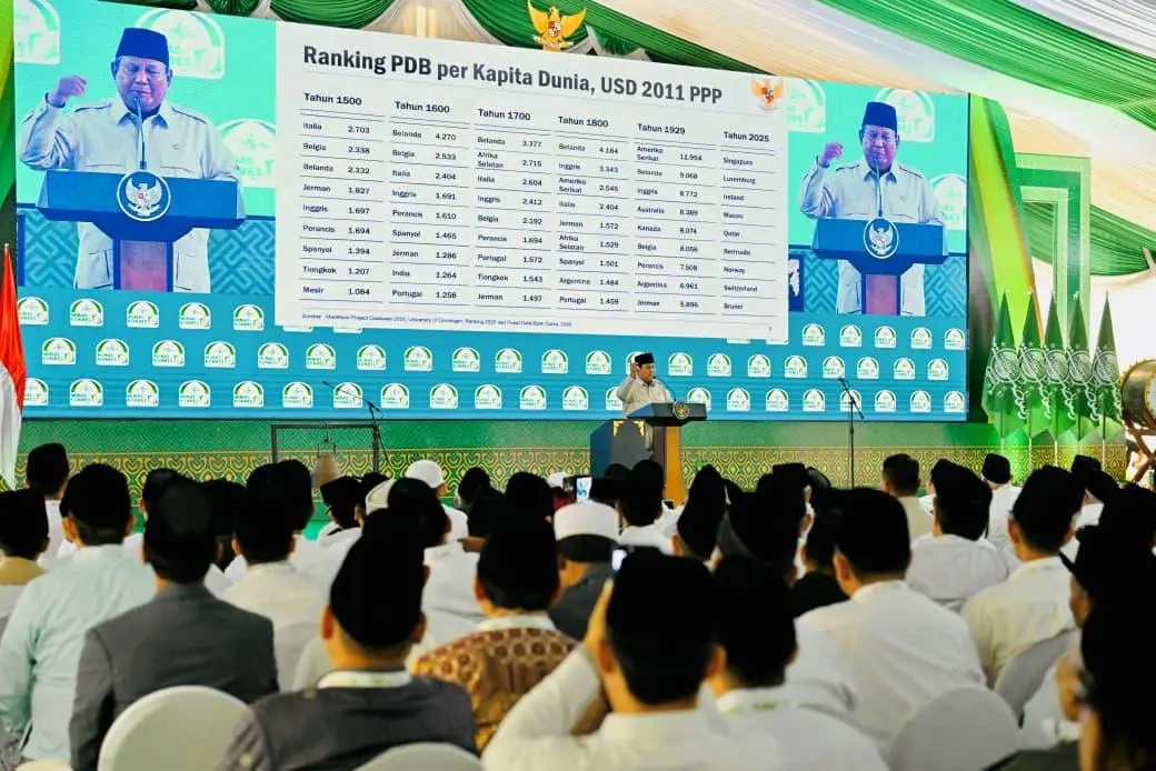 Hadiri Penutupan Munas-Konbes NU 2026, Presiden Prabowo Apresiasi Peran Strategis NU bagi Bangsa
