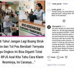 [SALAH] Hoaks! BPJS tanggung biaya transportasi pasien ke rumah sakit