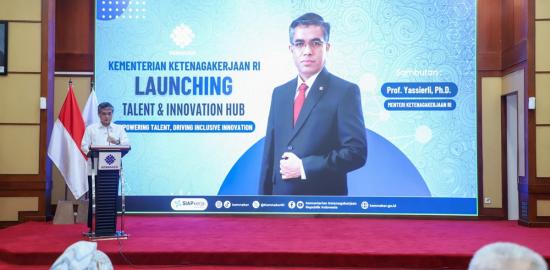 Kemnaker Luncurkan Talent and Innovation Hub, Perkuat Kolaborasi Talenta dan Industri untuk Ciptakan Lapangan Kerja