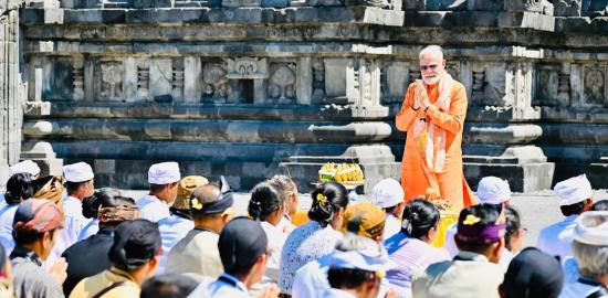 PM India Narendra Modi Tegaskan Restorasi Candi Prambanan Perkuat Warisan Budaya Bersama Indonesia–India