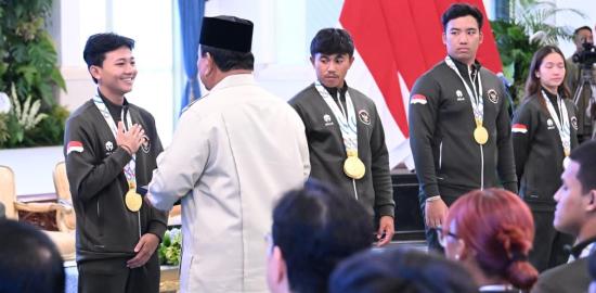 Momen Haru di Istana: Saat Prabowo Beri Apresiasi untuk Pejuang Olahraga Indonesia