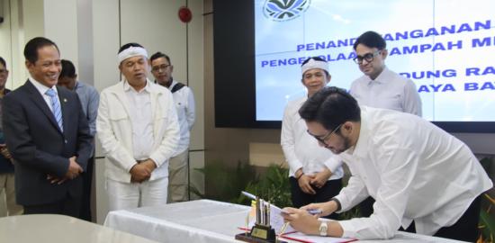 PLTS Sarimukti Siap Dibangun di Bandung Barat, Manfaatkan Sampah Menjadi Energi Listrik