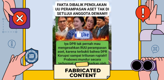 [SALAH] DPR Tolak RUU Perampasan Aset