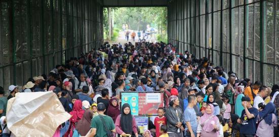 Kunjungan Wisatawan saat Perayaan HUT Jakarta Melonjak Tajam