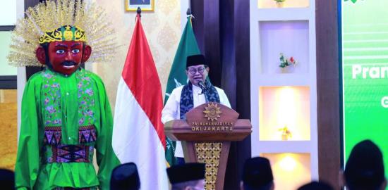 Pramono Anung Ajak Perkuat Silaturahmi dan Damai Dunia di Halalbihalal Muhammadiyah DKI
