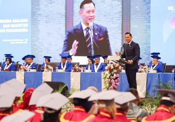 Hadiri Wisuda Universitas Paramadina, Menko AHY: "Nilai Keislaman, Keindonesiaan, dan Kemodernan Akan Selalu Relevan