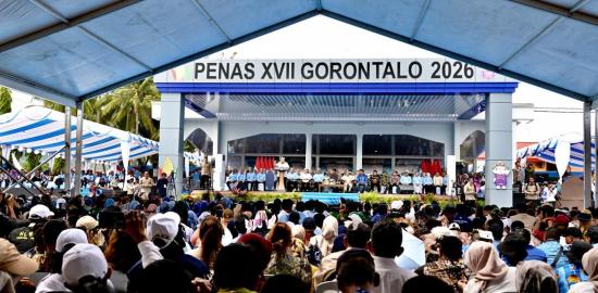 Presiden Prabowo Hadiri Puncak PENAS Petani dan Nelayan XVII Tahun 2026 di Gorontalo Bersama 50 Ribu Peserta