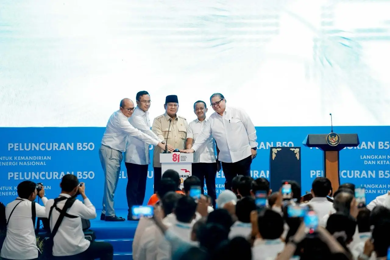 Luncurkan Mandatori B50, Pemerintah Tegaskan Kesiapan Indonesia Perkuat Kedaulatan Energi