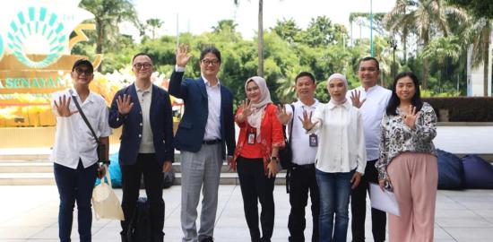 Jakarta Membidik Industri Film Internasional Melalui Famtrip Delegasi Internasional