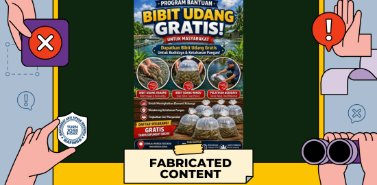 [PENIPUAN] Tautan Pendaftaran Bantuan Bibit Udang Gratis 2026