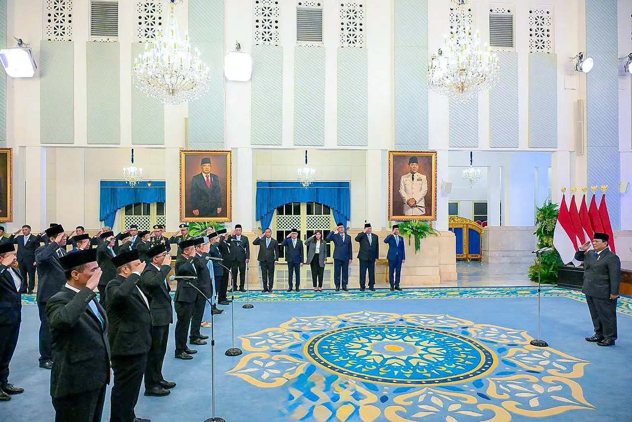 Perkuat Ketahanan Energi Nasional, Presiden Prabowo Resmi Lantik Keanggotaan DEN di Istana