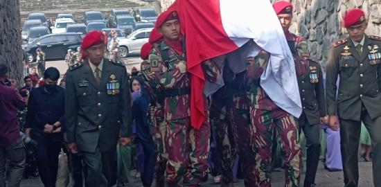 Prajurit TNI Gugur di Libanon, Dimakamkan di Taman Makam Pahlawan Cikutra