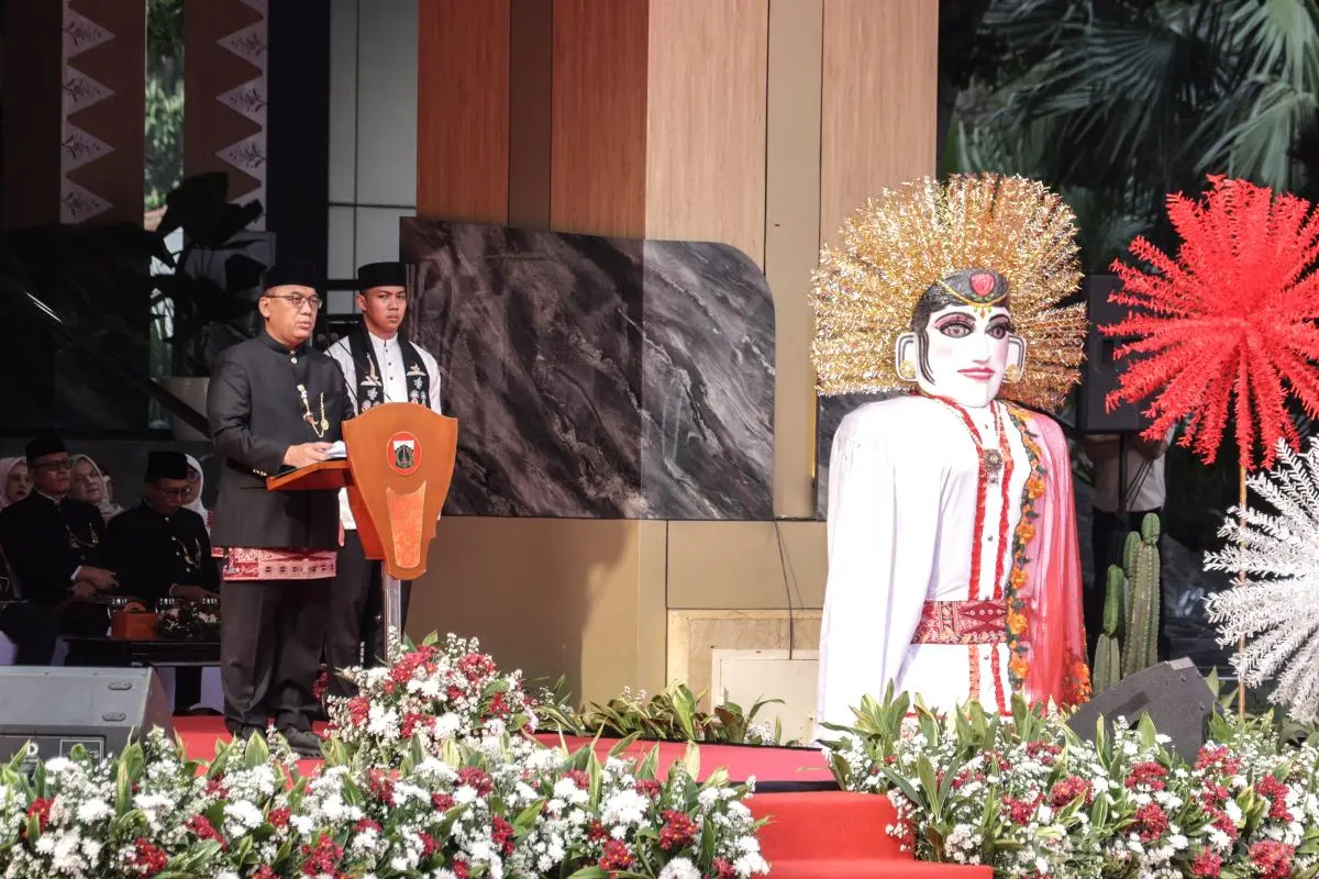 Upacara Peringatan Hari Lahir Pancasila di Balaikota Berlangsung Khidmat