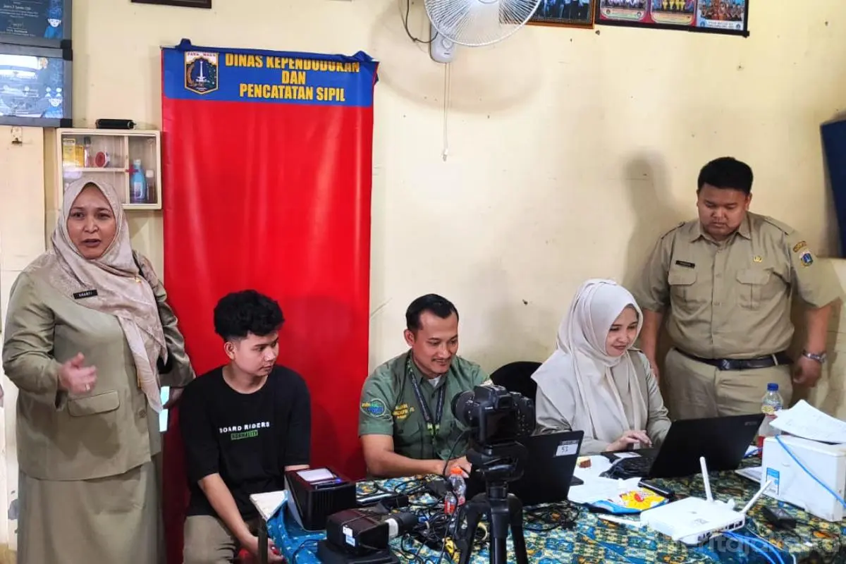 Pendataan Pendatang Baru di Pejaten Timur oleh Dukcapil Jakarta Selatan