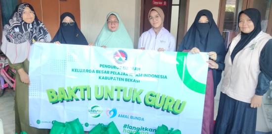 LAZISKU dan PD KBPII Kabupaten Bekasi Salurkan 50 Paket Sembako untuk Guru Honorer dan Guru Mengaji