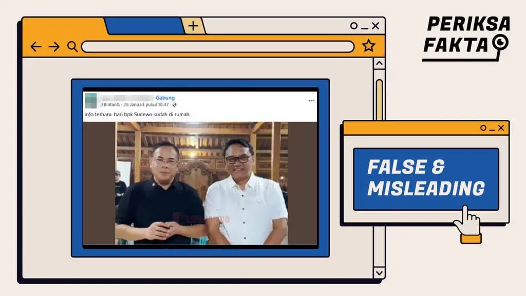 [HOAKS] Foto Sudewo Berada di Rumah Usai Ditangkap KPK