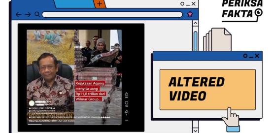 [SALAH] Hoaks Video Mahfud MD Bagikan Uang Sitaan Kejagung