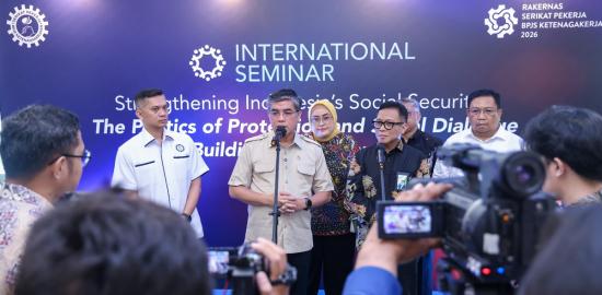 Menaker: Perluasan Jaminan Sosial Harus Menjangkau Pekerja Informal