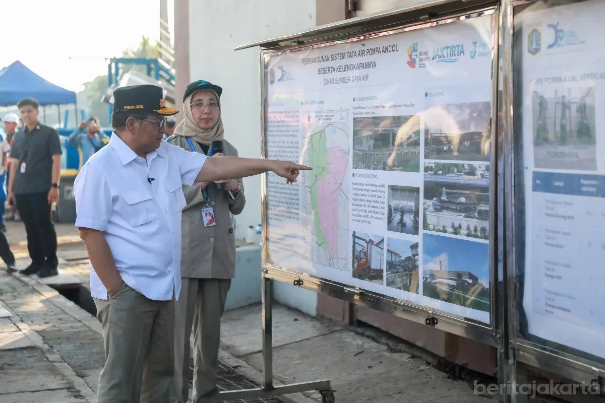 Pembangunan Sistem Tata Air Pompa Ancol: Langkah Strategis Gubernur DKI Jakarta