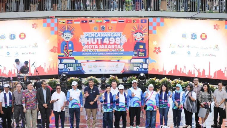 Canangkan HUT ke-498, Pramono Targetkan Jakarta Jadi Kota Global Berbudaya