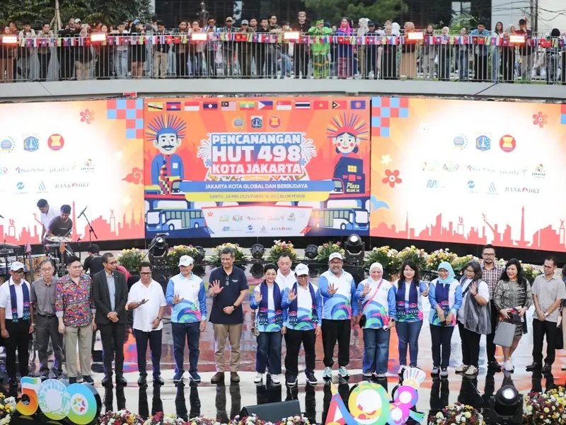 Canangkan HUT ke-498, Pramono Targetkan Jakarta Jadi Kota Global Berbudaya