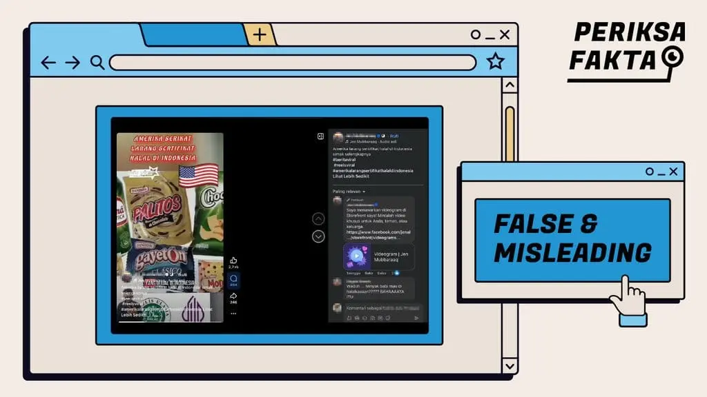 [HOAKS] Amerika Serikat Melarang Penerapan Sertifikat Halal di Indonesia