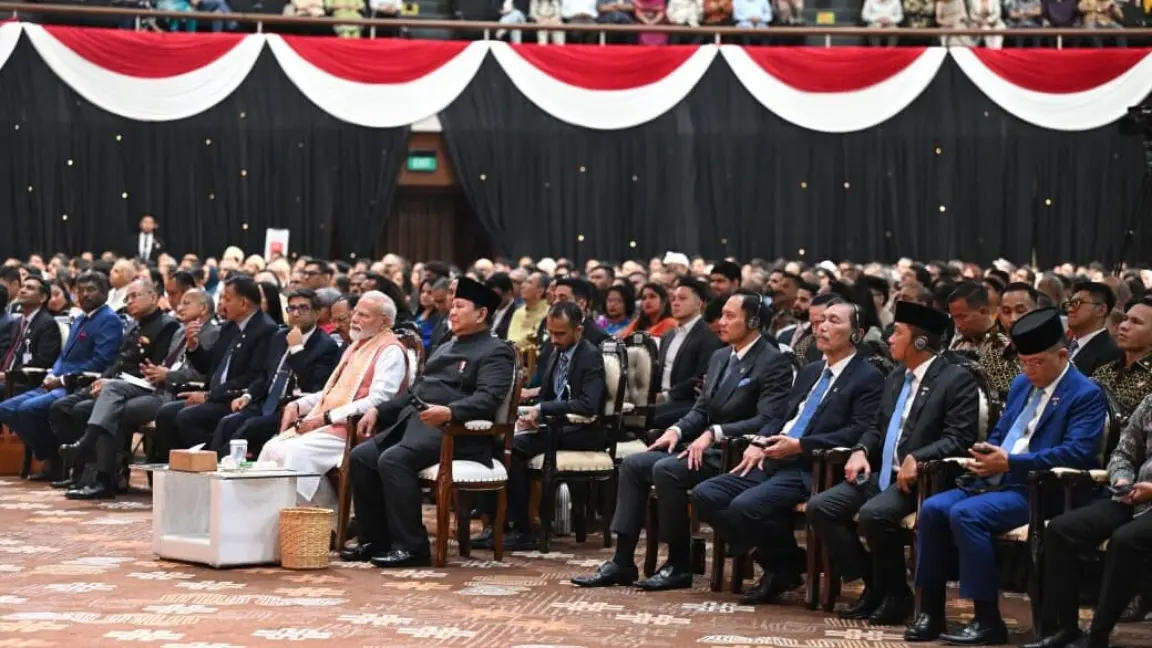 Presiden Prabowo Hadiri Indian Community Reception, Tegaskan Eratnya Persahabatan Indonesia dan India