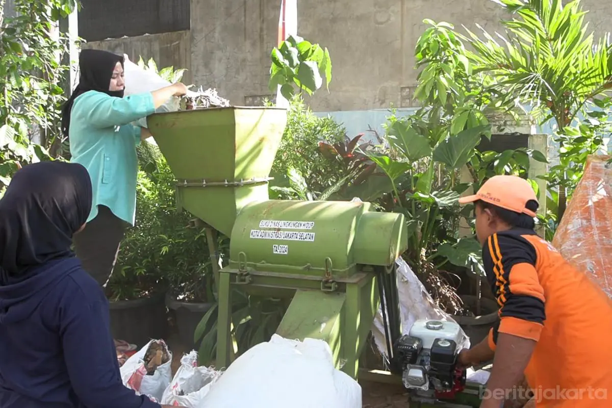 Kebayoran Lama Selatan Miliki 56 Tempat Pengelolaan Sampah Organik