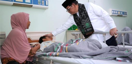 Pramono Pastikan Perawatan Puluhan Siswa Korban MBG Tertangani Baik