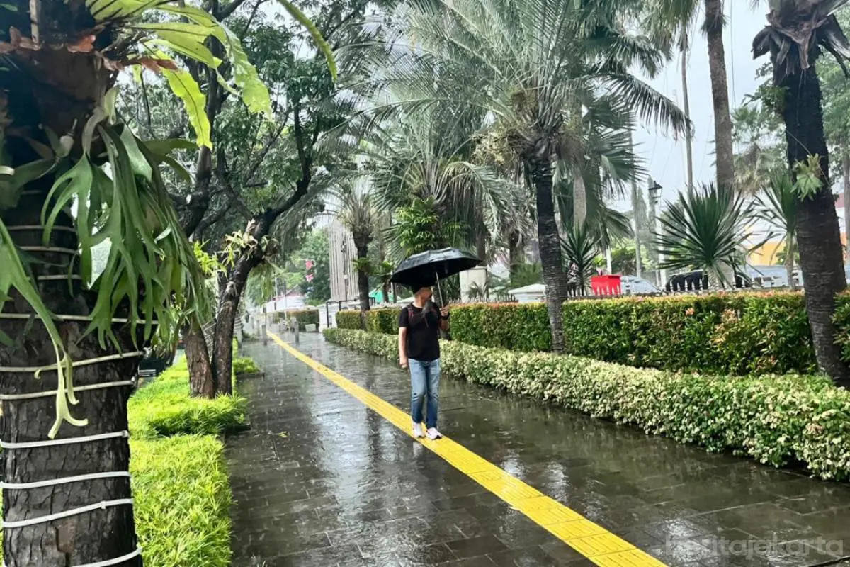 Prakiraan Cuaca Jakarta Hari Ini: Berawan hingga Hujan Sedang