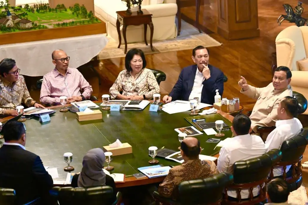 Presiden Prabowo Terima Dewan Ekonomi Nasional, Bahas Penguatan Ekonomi dan Penyempurnaan GovTech