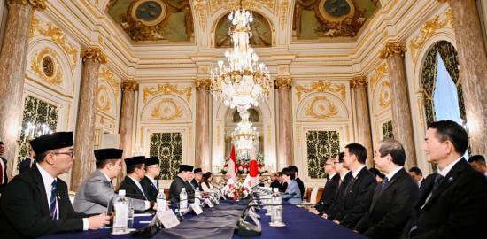 Di Istana Akasaka, Presiden Prabowo dan PM Sanae Bahas Kerja Sama Ekonomi, Energi, dan Investasi