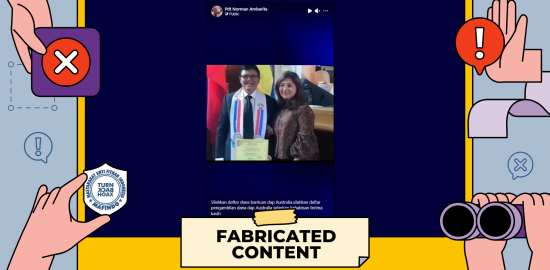 [PENIPUAN] Pendeta Norman Ambarita Umumkan Bantuan DAP Australia