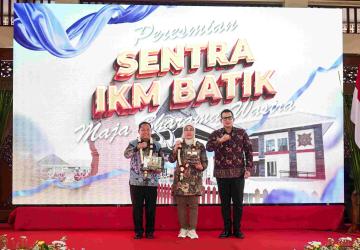 Jumlah Produksi dan Perajin Meningkat, Sentra IKM Batik Mojokerto Kian Bergeliat