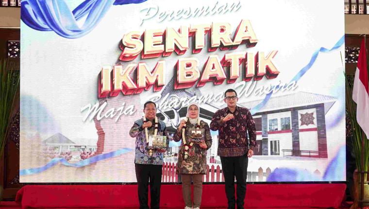 Jumlah Produksi dan Perajin Meningkat, Sentra IKM Batik Mojokerto Kian Bergeliat